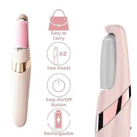 Electric Callus Remover - Rechargeable Foot Care Tool for Dry Skin & Cracked Heels